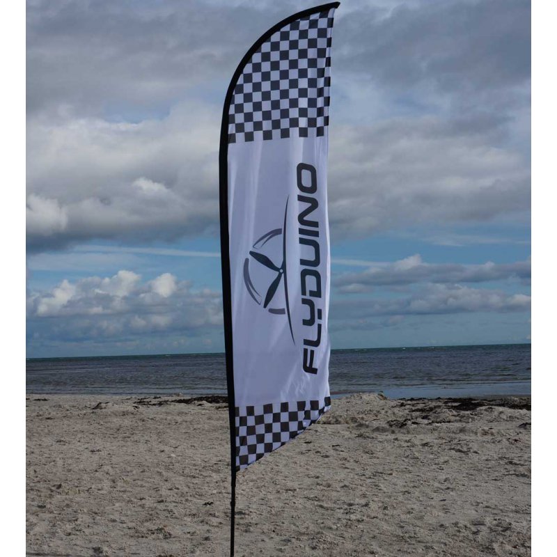 Flyduino  Beach Flag  3m - Cross
